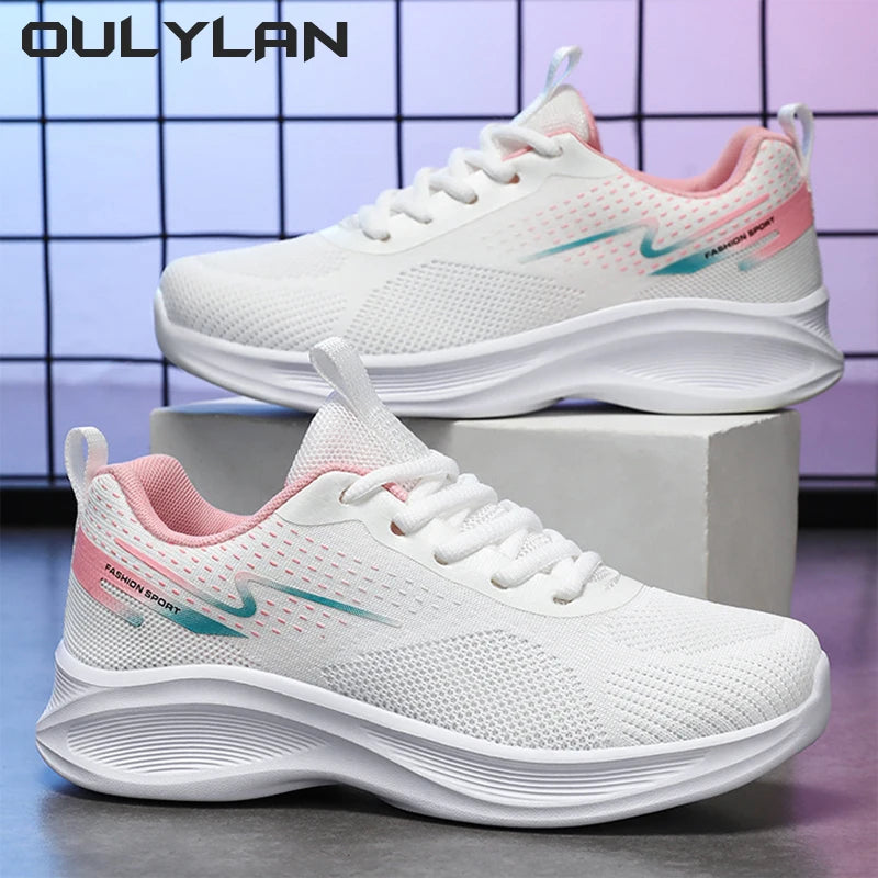 Casual Men/Women Flying Weaving Sports Shoes