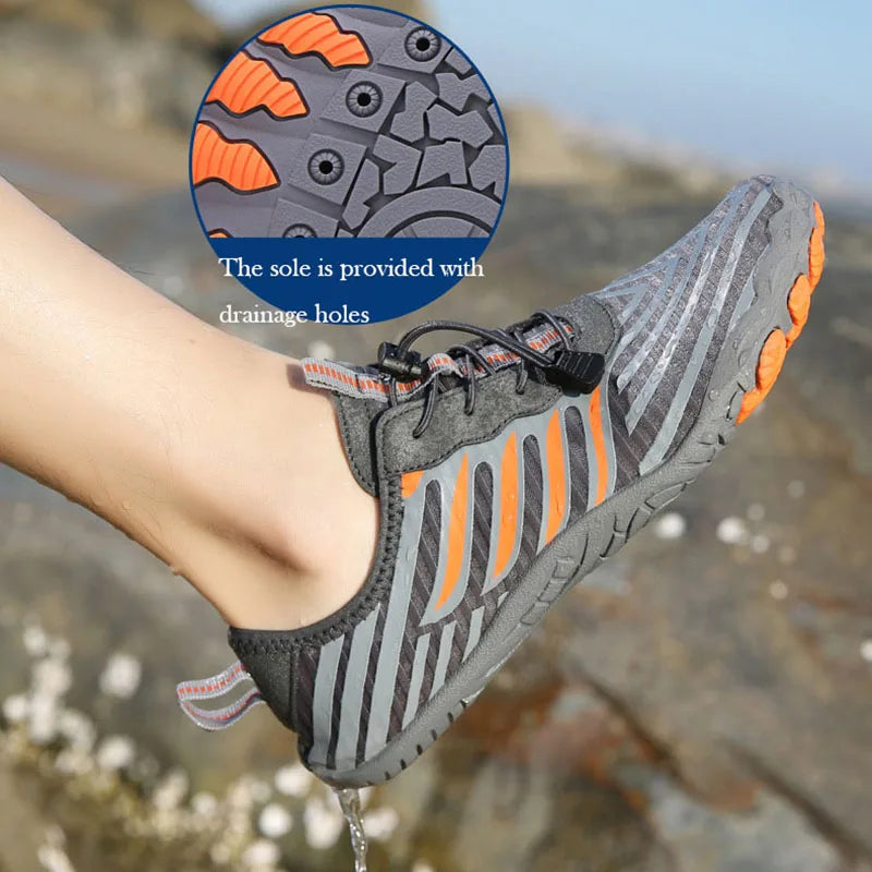 Women Men Breathable Beach Water Shoes